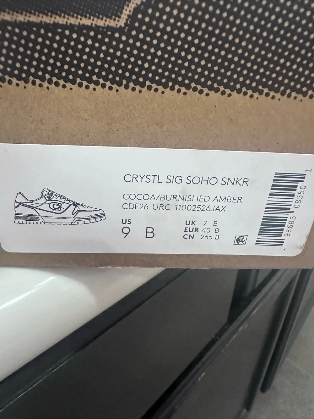 COACH Brown Signature Canvas & Leather Low-Top Sneakers